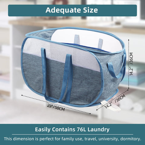 BATTOO basket extended handles double as shoulder straps.