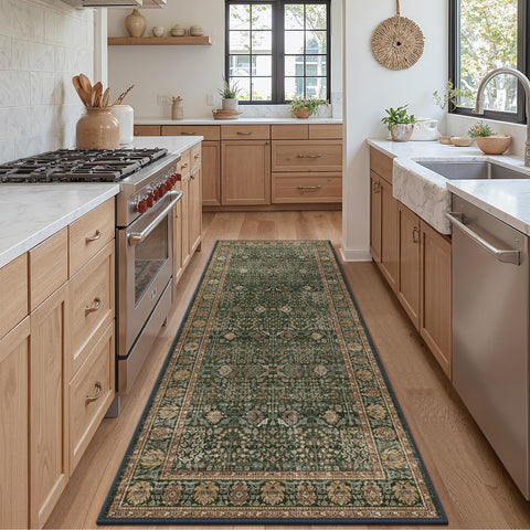Bavni 2'6x6 rug runner with soft fibers for comfortable hallways