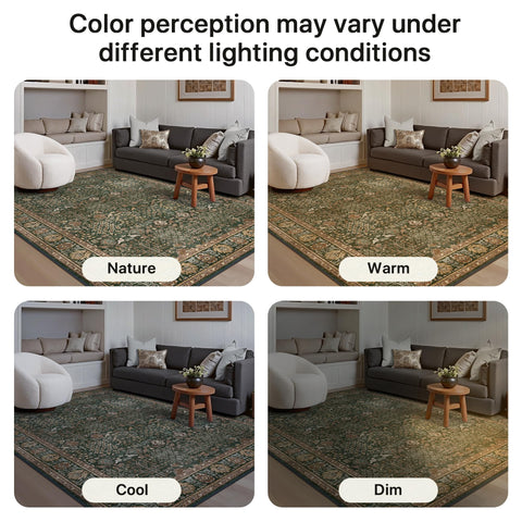 Bavni washable rug 8x10 machine-washable label for quick cleanup