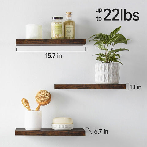 Bayka bathroom shelves offer towel and toilet paper storage
