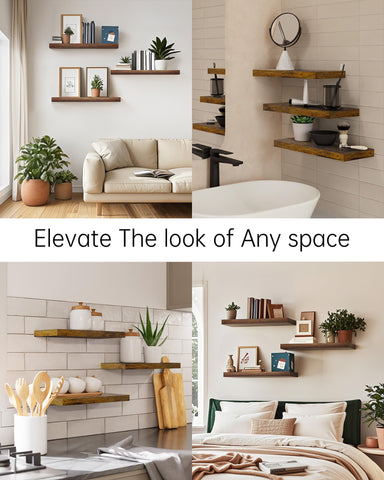 Bayka protective sealant on shelves helps resist warping for durable display.