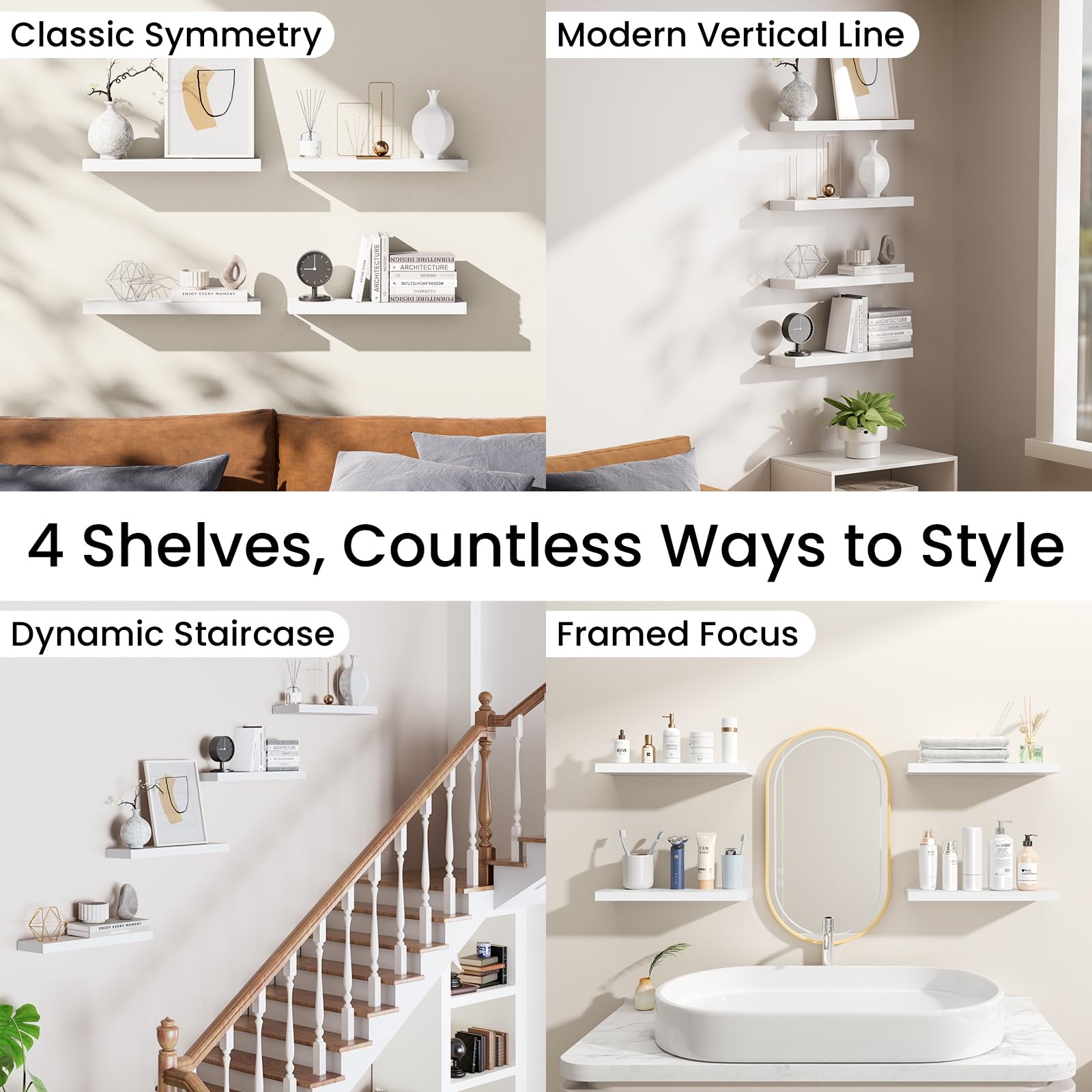 Bayka wall mount installation kit and hardware included