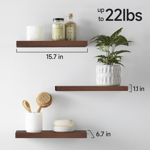 BAYKA living room shelf displaying books, plants, and accents