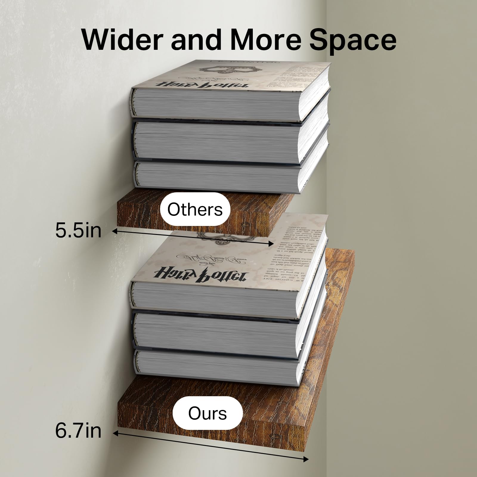 BAYKA shelves suitable for kitchen, living room, or office storage.