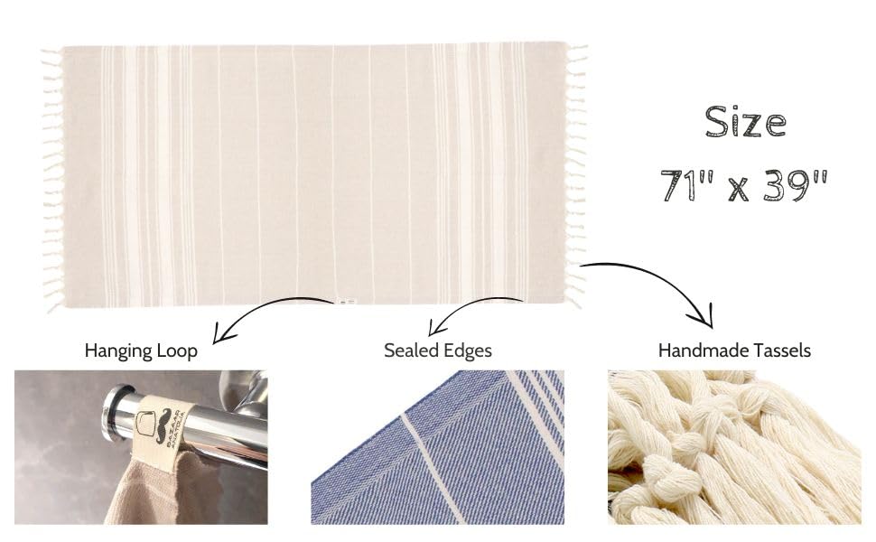 Bazaar Anatolia bath towel, soft and absorbent for spa-like moments