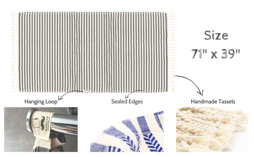 Soft absorbent 100 percent cotton towel perfect for bathroom use
