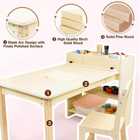 bbgroundgrm Storage cabinet keeps art supplies tidy and within reach.
