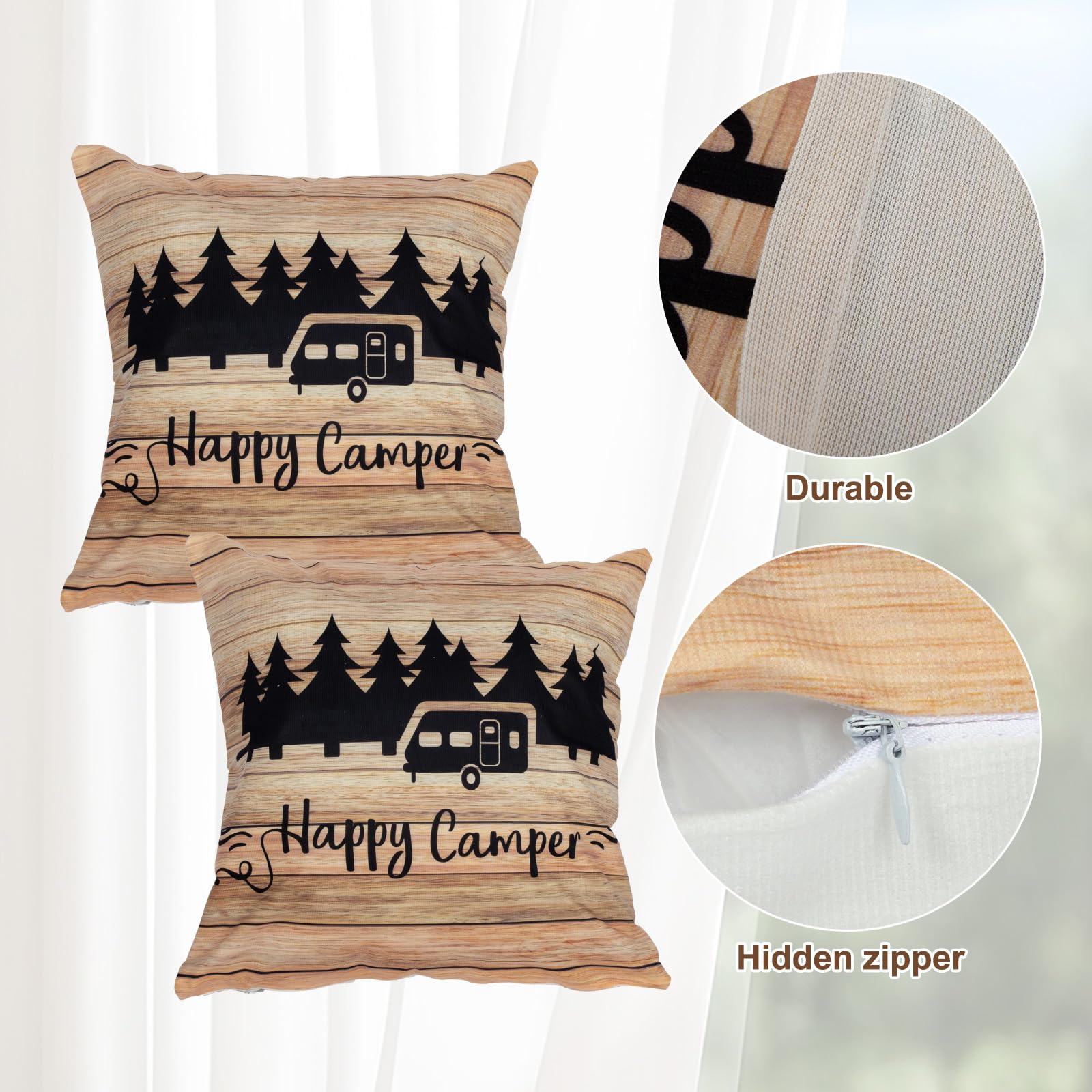 BBSET machine washable cushion covers simplify care and maintenance.