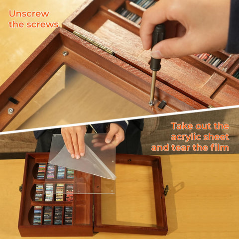 BBVCX Anxiety Bookshelf desk display enhances focus while brightening your workspace.