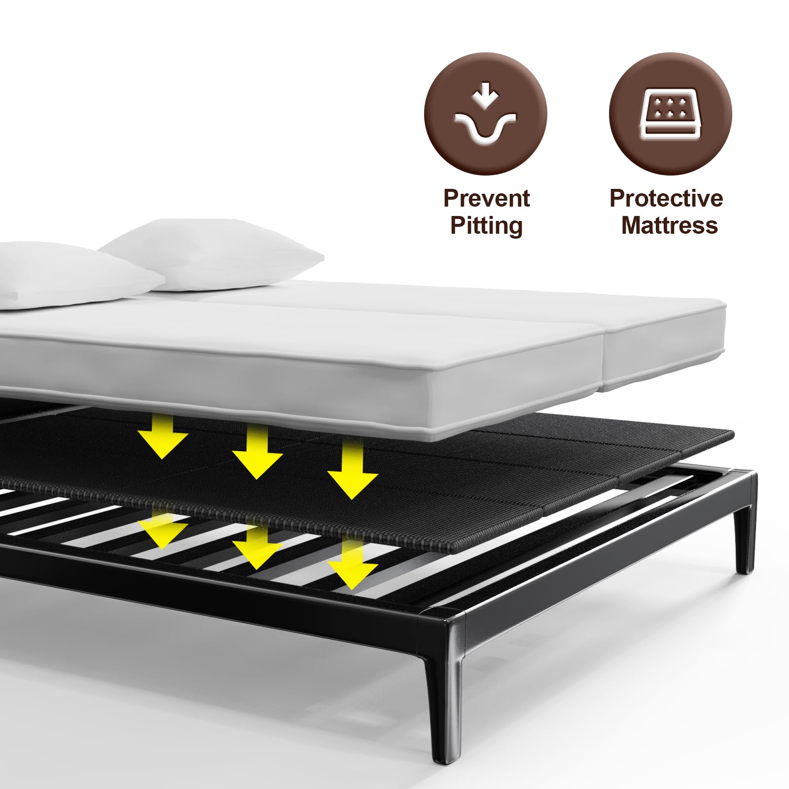 BBX-G bunkieboard large double setup enhances stability for families