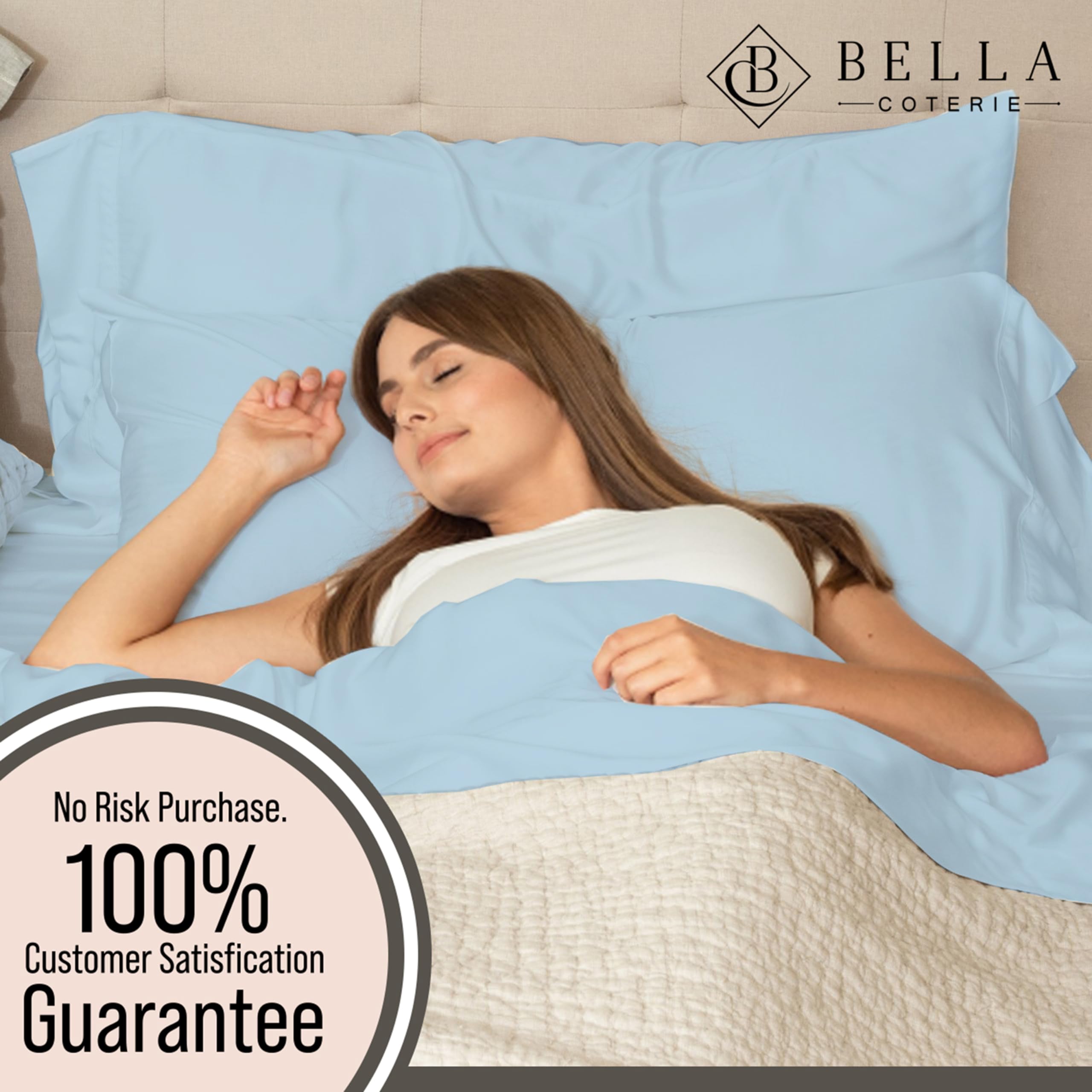 OEKO-TEX certified Bella Coterie bamboo sheets highlighting safety and quality