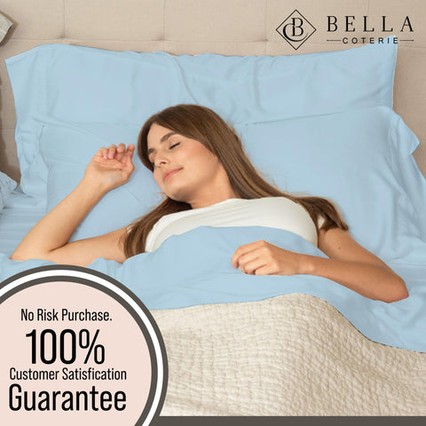OEKO-TEX certified Bella Coterie bamboo sheets highlighting safety and quality