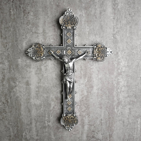 BC BUILDCLASSIC wall cross detail, Renaissance ornament highlighting fine craftsmanship.