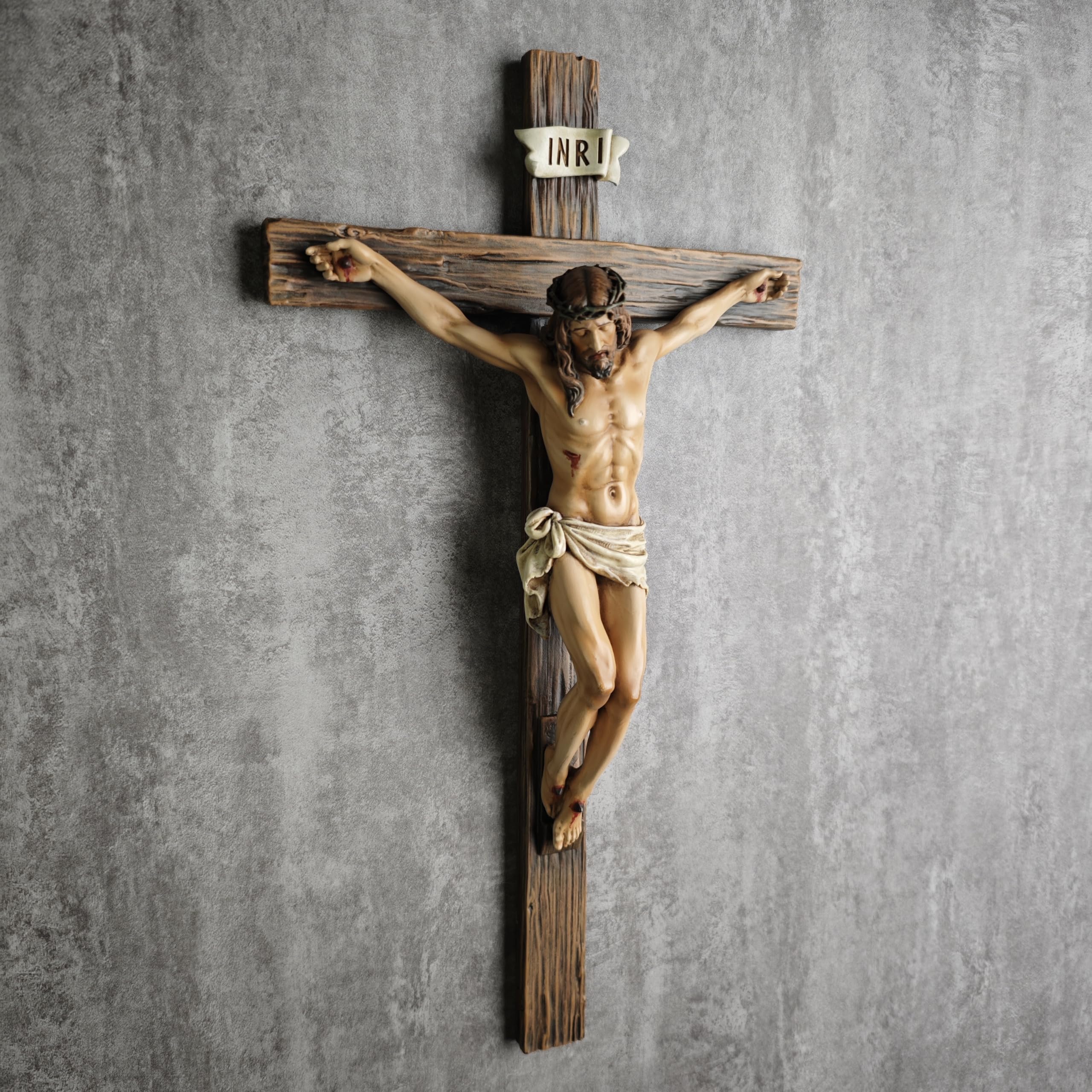 BC Buildclassic crucifix 10-inch size ideal for intimate altars.
