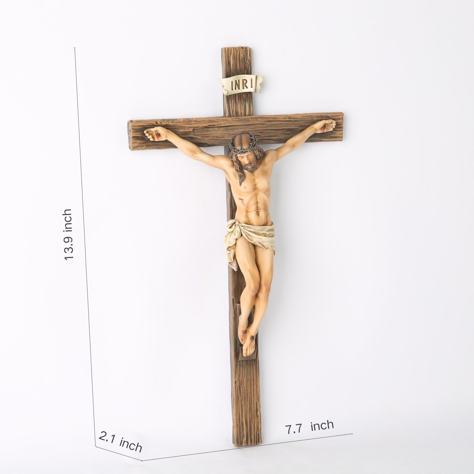 BC Buildclassic crucifix 20.75-inch option makes a commanding display.
