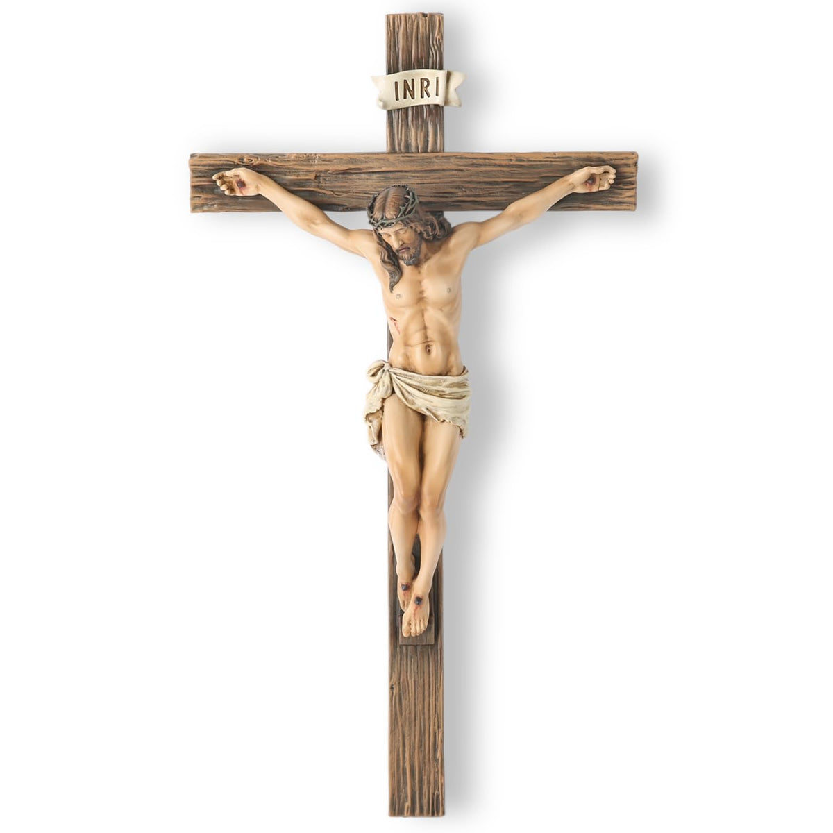BC BUILDCLASSIC crucifix wall cross 10-inch enhances home decor with reverent presence