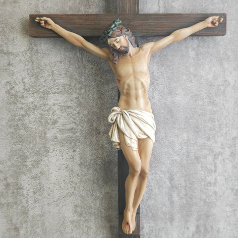 BC Buildclassic exclusive design crucifix, collector’s edition for display shelves or altars to inspire.