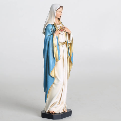 BC Buildclassic stone resin Mary sculpture with lasting color and easy maintenance.