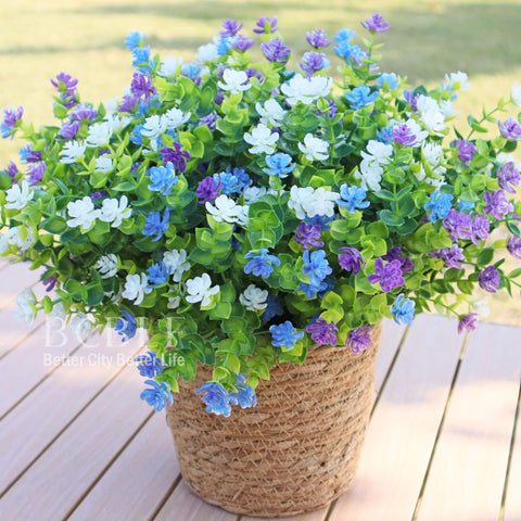 BCBLF UV-protected petals maintain color in outdoor display