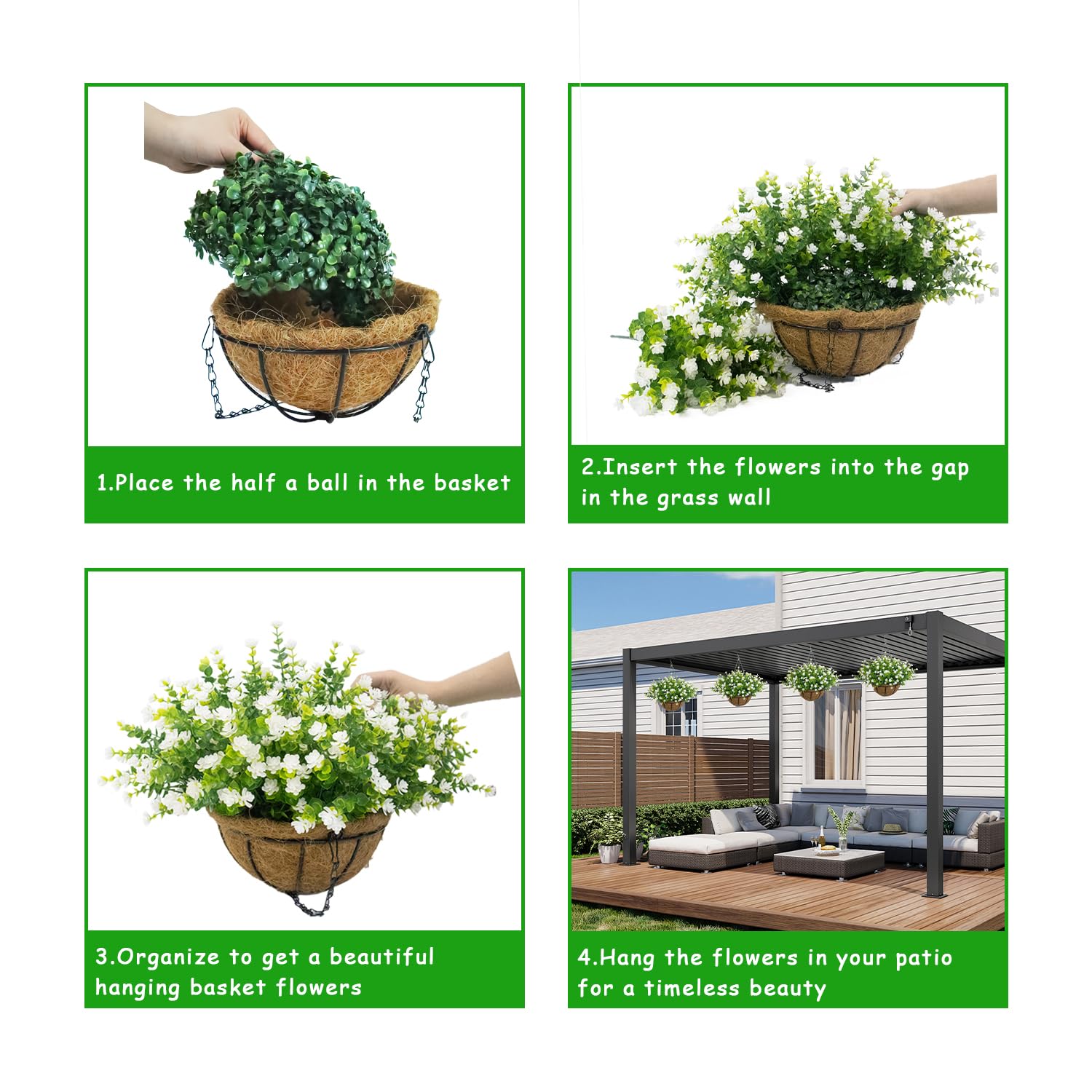 BCBLF stability stones help secure the display in windy conditions