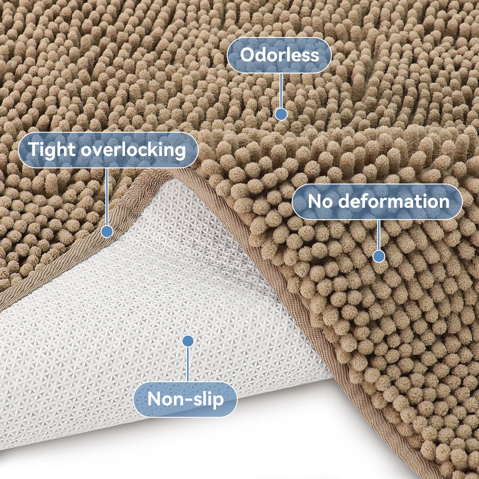 Bcoimo machine washable mat simplifies care for busy households