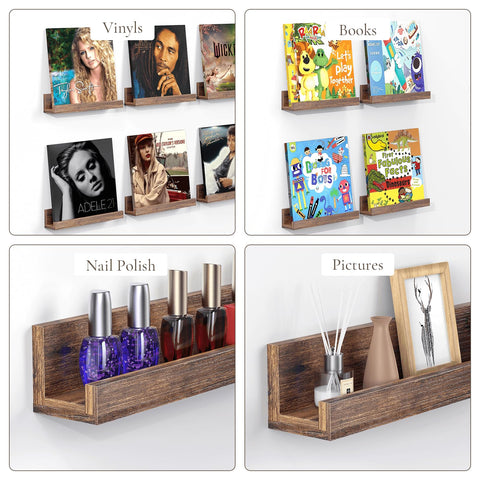 BCOZLUX shelves make a thoughtful gift for vinyl enthusiasts