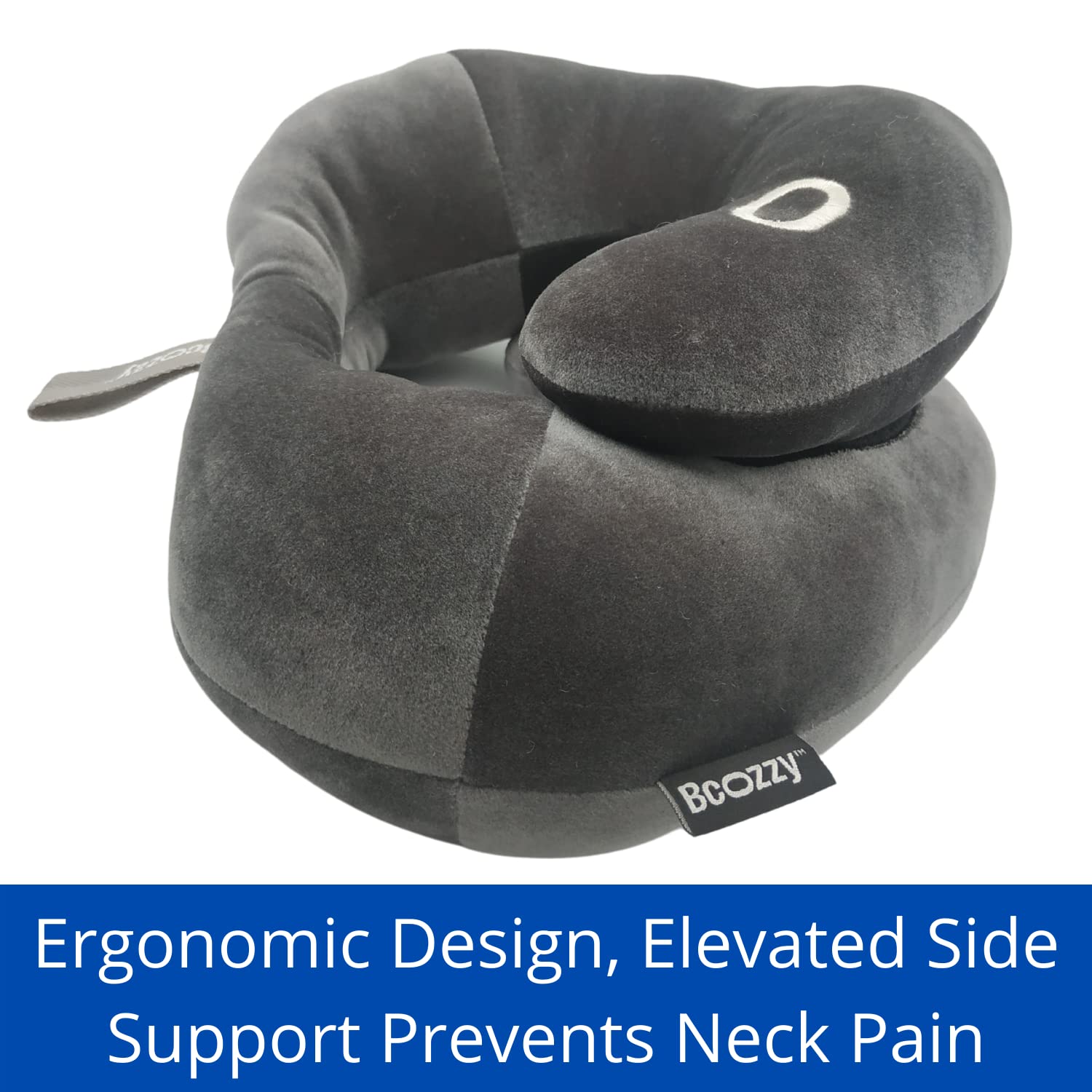BCOZZY neck brace pillow machine-washable fabric for easy cleaning