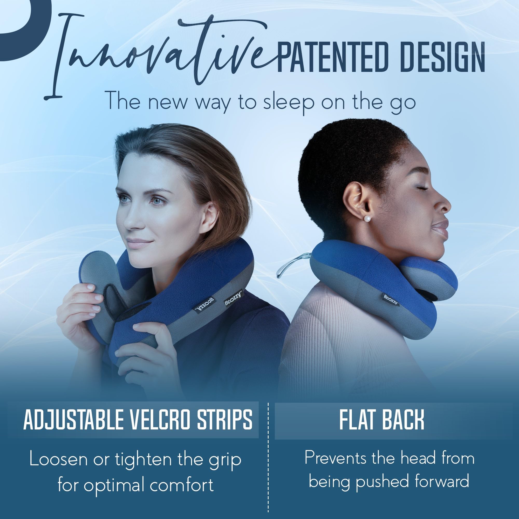 BCOZZY machine washable design keeps pillow fresh between trips