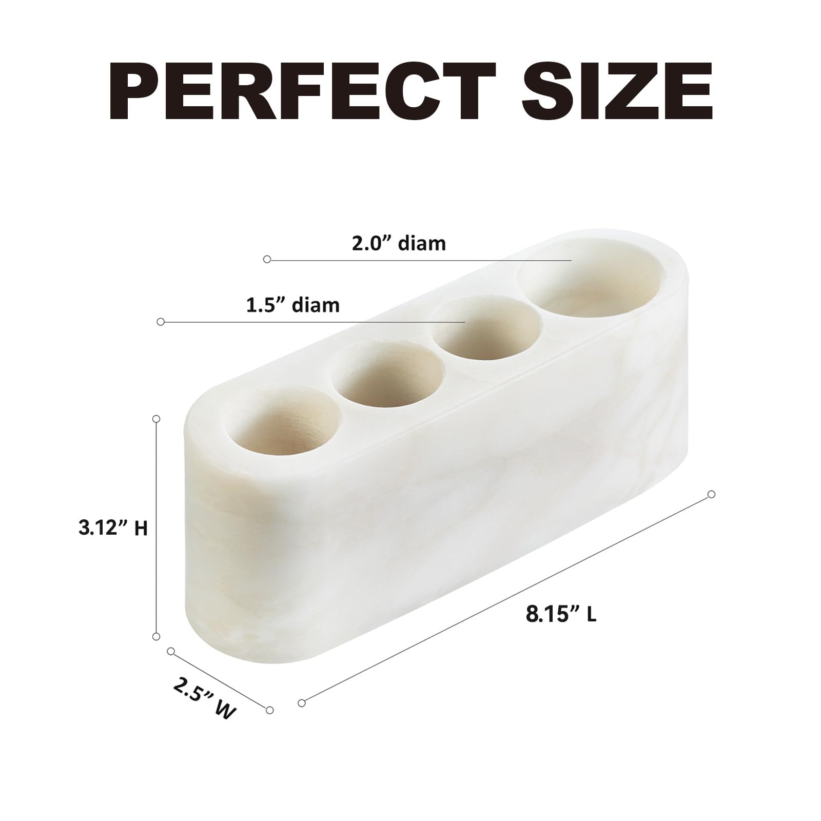 BCS ventilated holes promote quick drying and hygiene for brushes