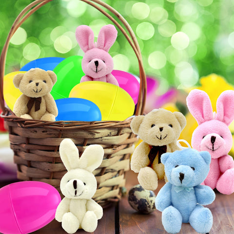 BCUEIDO eggs with plush inside for tactile play opportunities