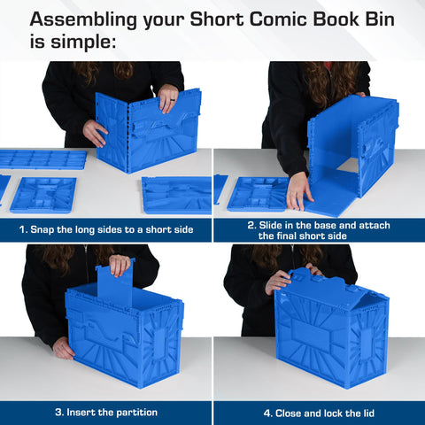 BCW identification slot for labeling and sorting your collection