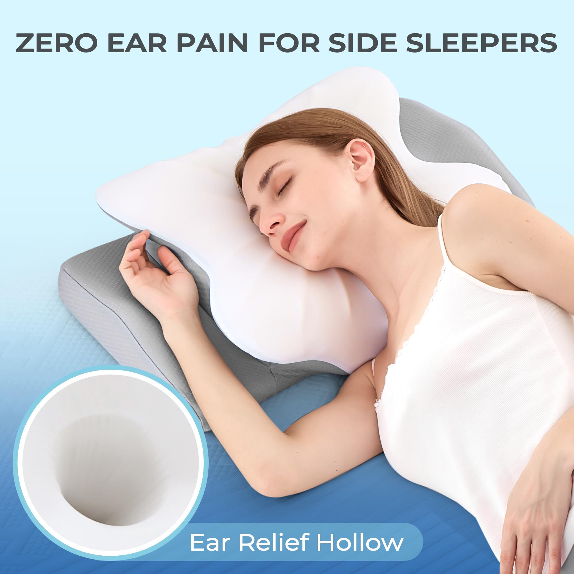 BDEUS memory foam density maintains shape for lasting support.