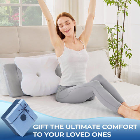 BDEUS washable cover keeps the pillow fresh and easy to clean.