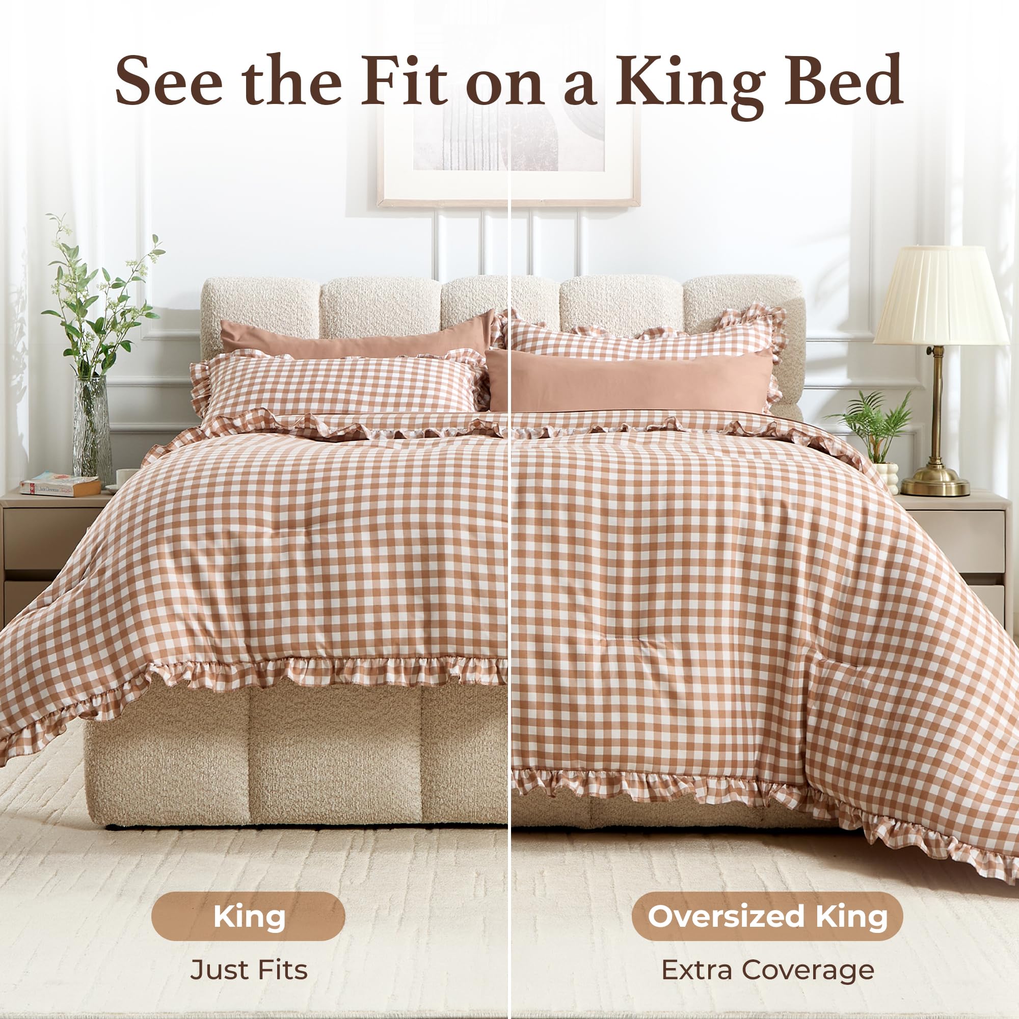 BDEUS fitted sheet with deep pockets keeps sheets secure overnight.