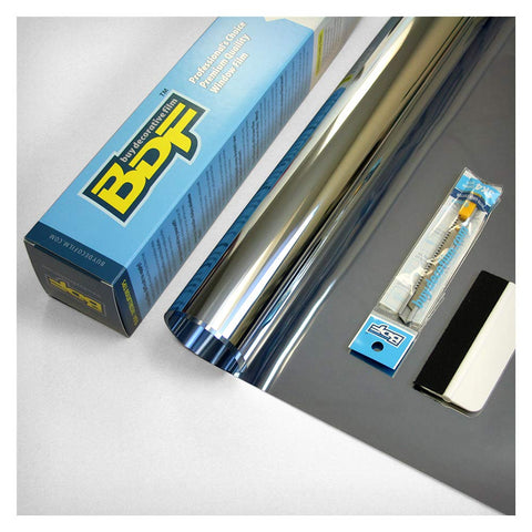 BDF S05 heat-rejection silver film reduces interior heat in sunny rooms