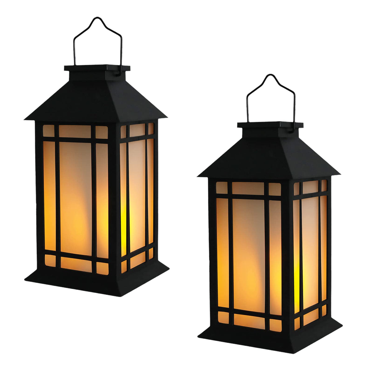 Bdor lantern outdoor front view for weatherproof patio lighting