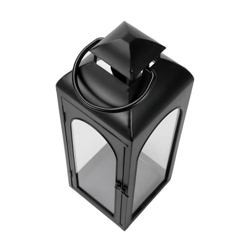 Bdor lanterns work as freestanding lamps on tables or mantels.