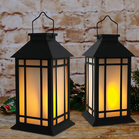 Bdor lantern lighting a pathway at night with warm glow
