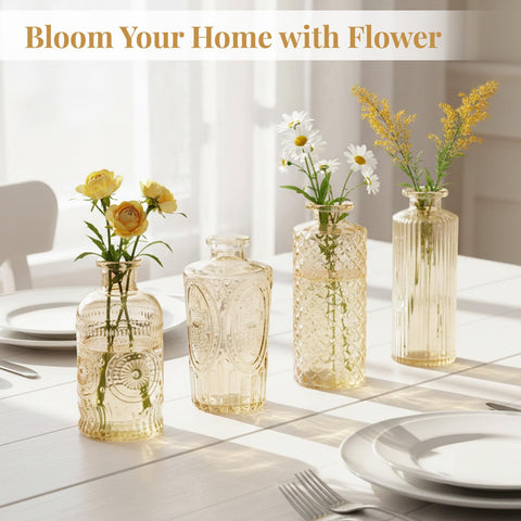 BEAHOT easy care bud vases require cold water handwash for lasting shine
