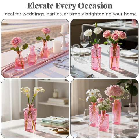 BEAHOT gift-ready 12-pack vases loved for celebrations.
