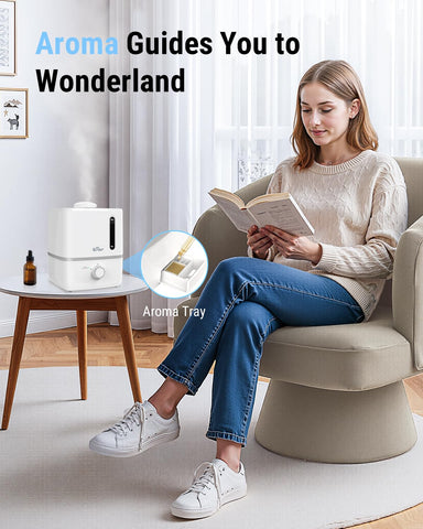 Bear Humidifier auto shut-off adds safety when water runs low