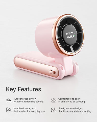 Bearwind 4th-gen high-speed airflow for powerful outdoor cooling