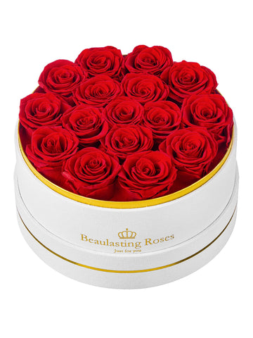 Beaulasting Roses 16-preserved-roses-box offers timeless anniversary gift with lasting beauty
