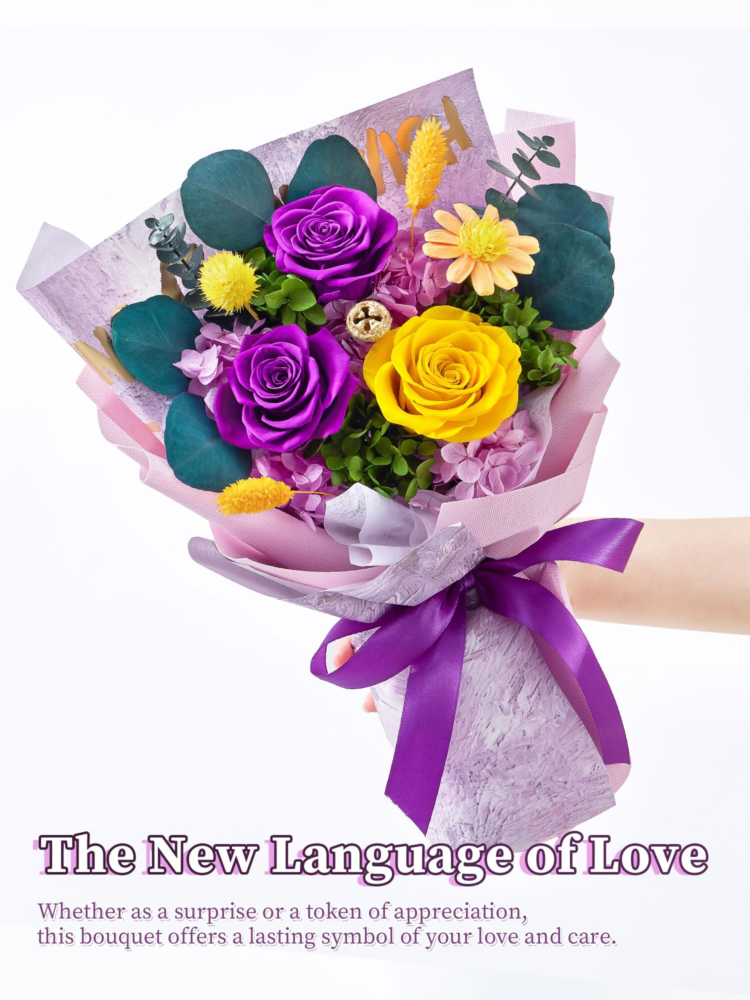 Beaulasting Roses anniversary bouquet adds elegance to special moments.