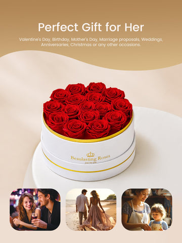 Beaulasting Roses gift for her conveys romance without maintenance worries