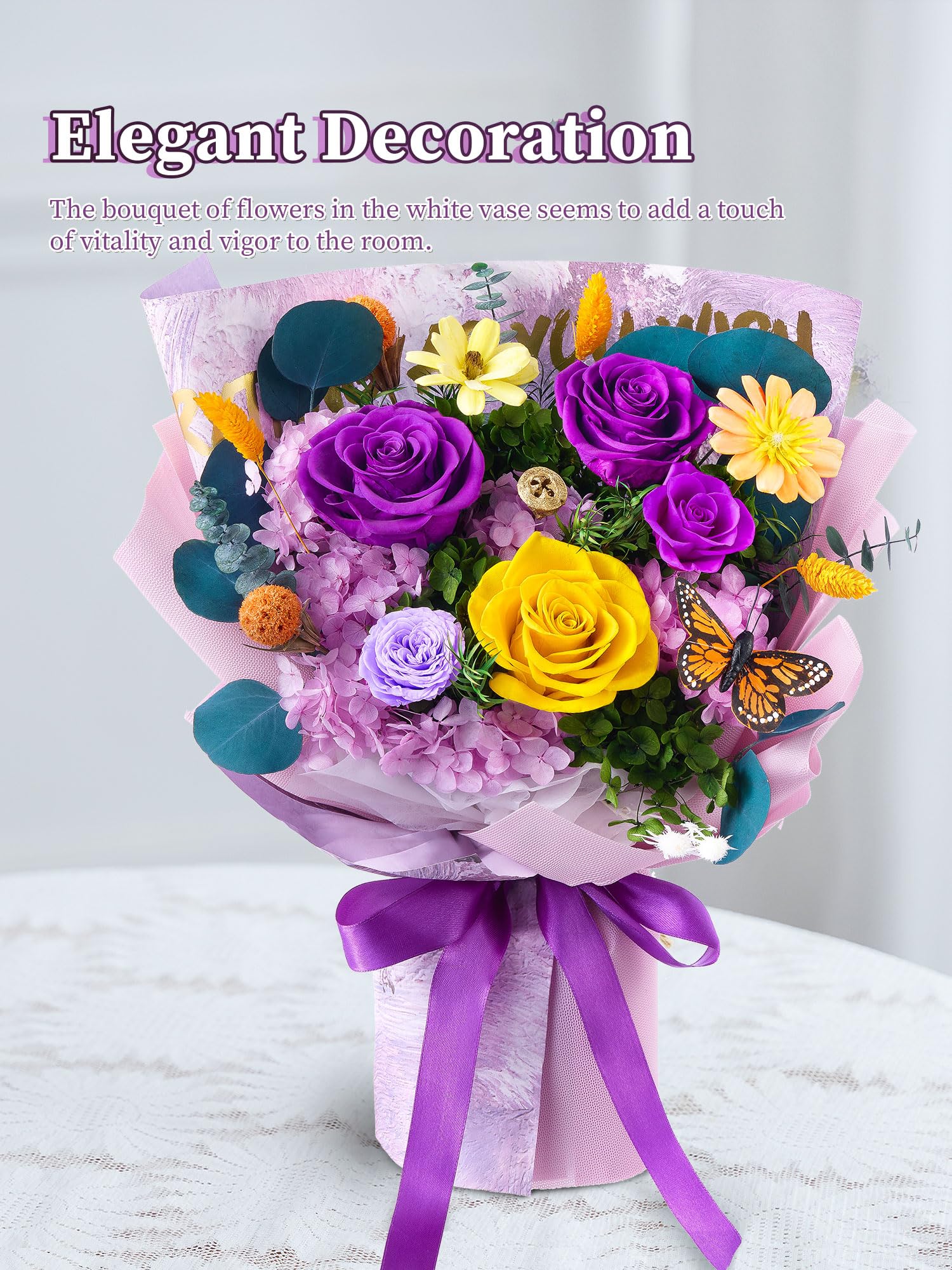 Beaulasting Roses handmade florals crafted with care for lasting beauty in home décor.