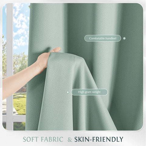 Beauoop energy saving curtain panel improves climate feel