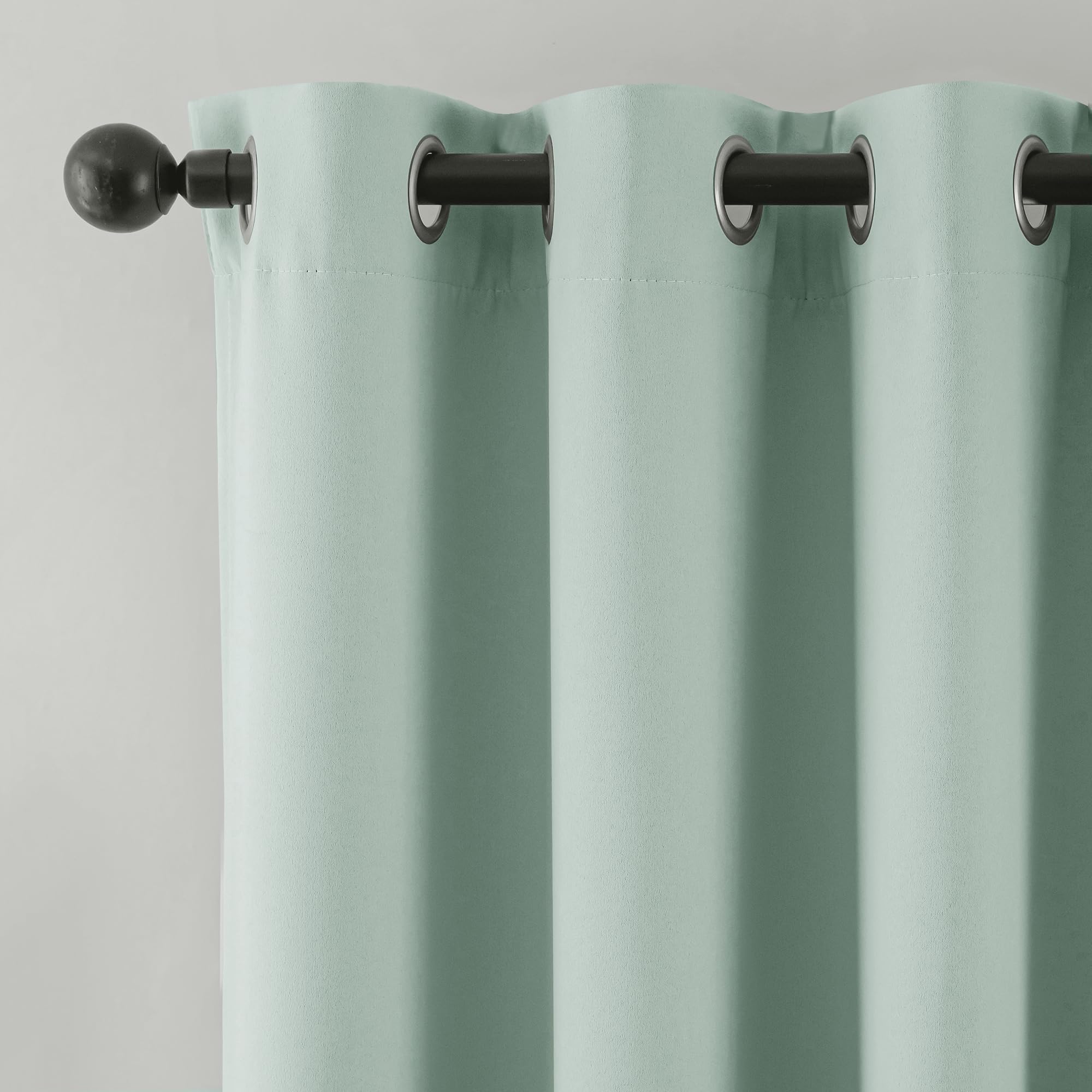 Beauoop seafoam green drapes suit modern decor