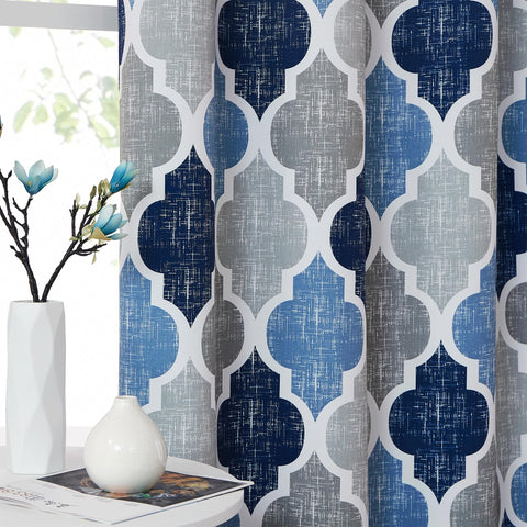 Beauoop sound-reducing curtains help reduce outdoor noise for a calmer room.
