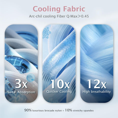 BEAUTEX qmax cooling close-up demonstrates fast heat dissipation for restful sleep.